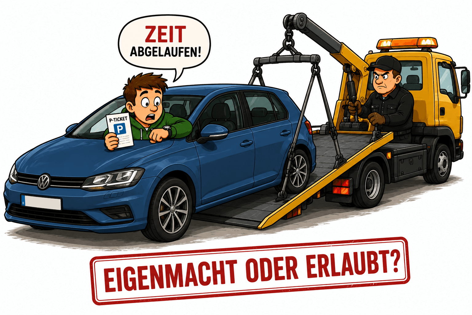 Der Abschlepp-Klassiker mit neuem Twist