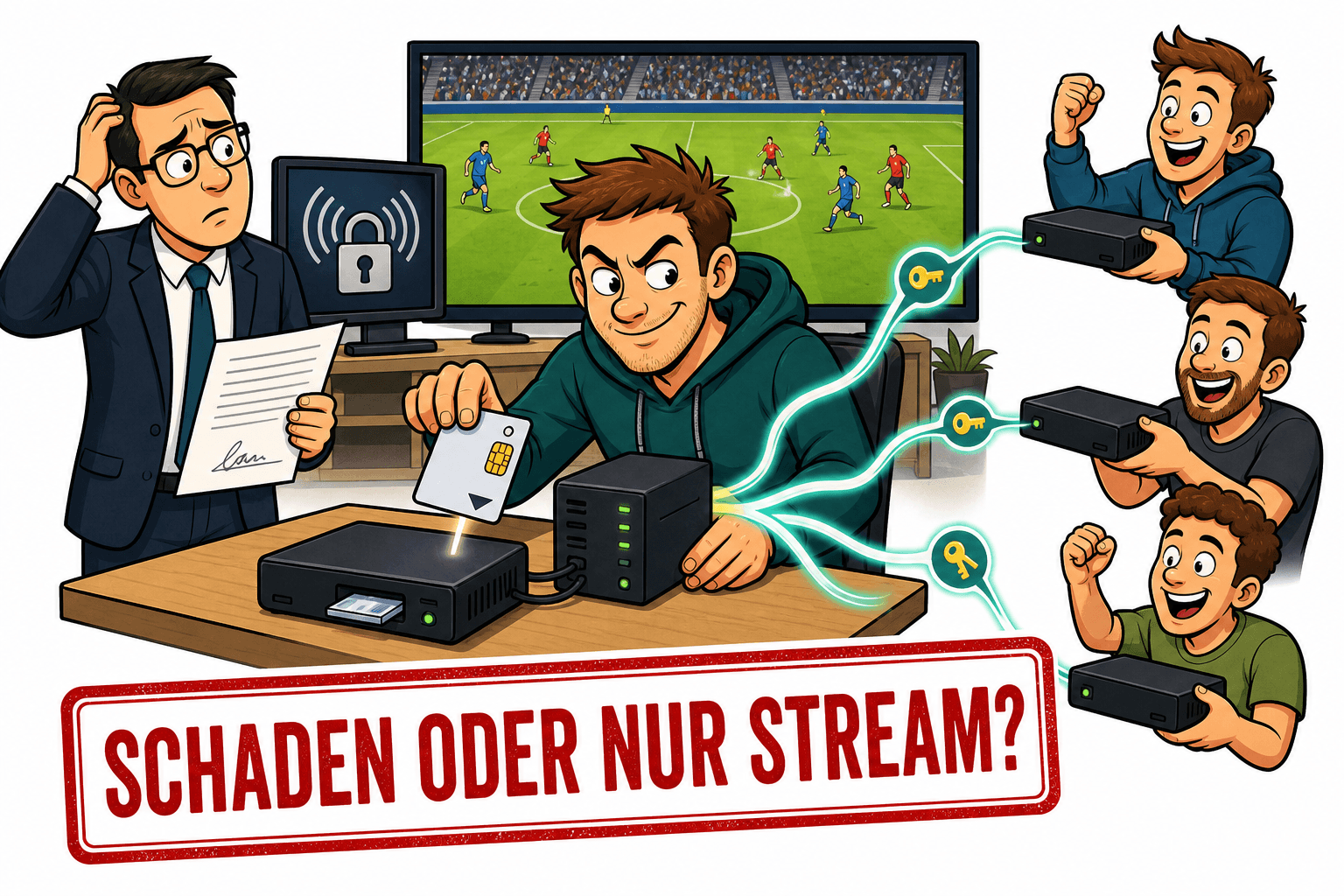 Cardsharing im Abseits